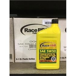 Case of Race Pro SAE 5W-30 Premium Motor Oil (6 x 946mL)
