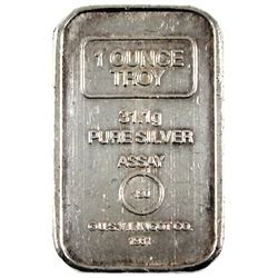Vintage 1981 A-Mark 1oz .999 Fine Silver U.S.V.I. Ingot Co. Bar Ingot. (TAX Exempt)