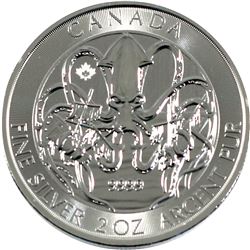 2020 Canada $10 Creatures of the North - The Kraken 2oz .9999 Silver Coin. (TAX Exempt)