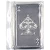 Image 1 : Kitco 10oz Ace of Spades Playing Card .999 Fine Silver Bar in Sealed Plastic. (TAX Exempt)
