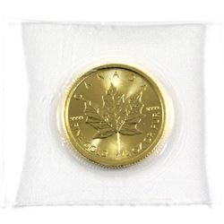 2020 Canada 1/4oz .9999 Fine Gold Maple Leaf in Sealed Mint Plastic. (TAX Exempt)