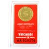 Image 2 : Valcambi Suisse 5g ScotiaMocatta .9999 Fine Gold Coin in Certificate and Plastic Holder. (TAX Exempt