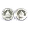 Image 2 : 2017 China 1oz .999 Fine Silver Pandas in Capsules. 2pcs (TAX Exempt)