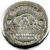 Image 1 : 2018 Beaver Bullion 5oz Beaver Hard At Work .999 Fine Hand Poured Silver. (TAX Exempt)