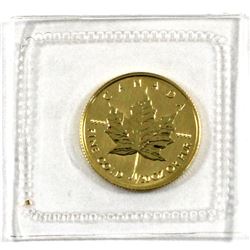 1997 Canada 1/20oz .9999 Fine Gold Maple Leaf in Sealed Mint Plastic. (TAX Exempt)