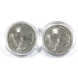 2018 & 2019 Republic of Armenia 1oz .999 Fine Silver Noah's Ark in Capsules. 2pcs (TAX Exempt)