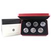 Image 1 : 2005 Canada 50-cent Battle of Britain 6-coin Sterling Silver Set.