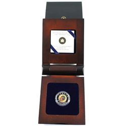 2011 Canada $5 Full Moons of the Algonquin - Full Hunter's Moon Sterling Silver & Niobium Coin (Labe