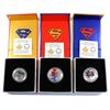 Image 1 : 2014 Canada Iconic Superman Fine Silver Coins - $10 Action Comics #1 (1938), $15 Action Comics #419 