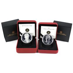 2007 Canada Thayendanegea Brilliant Uncirculated & Proof Version Commemorative Sterling Silver Dolla