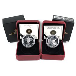 2013 Canada $5 Fine Silver Coins - Tradition of Hunting - Deer & Devil's Brigade (Deer display case