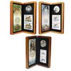 Image 1 : 2005 & 2006 Canada $5 Coin and Stamp Sets - 2005 White-Tailed Deer and Fawn, 2005 The Atlantic Walru
