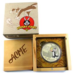 2015 Canada $30 Looney Tunes - Birds Anonymous 2oz. Fine Silver Coin (Toned). TAX Exempt
