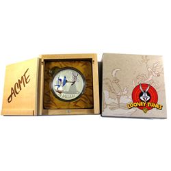 2015 Canada $30 Looney Tunes - Fast and Furryous 2oz. Fine Silver Coin (Lightly toned). TAX Exempt