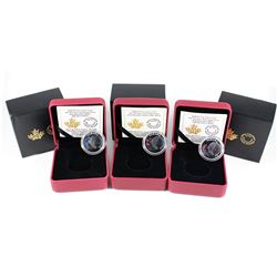 2018 Canada $3 The Thirteen Teaching From Grandmother Moon Fine Silver Coins - Falling Leaves Moon,