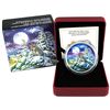 Image 1 : 2017 Canada $30 Animals in the Moonlight - Great Horned Owl Fine Silver Coin. (TAX Exempt)