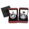 Image 1 : 2008 Canada $20 Agriculture Trade & 2011 $20 Christmas Tree Fine Silver Coins (Christmas Tree missin