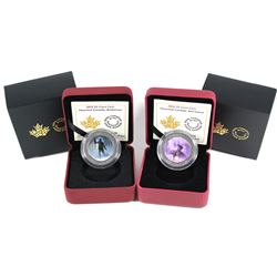 2015 & 2016 Canada 25-cent Haunted Canada - 2015 Brakeman & 2016 Bell Island. 2pcs