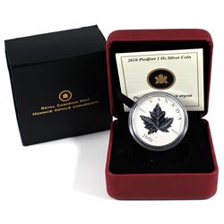 2010 Canada $5 Piedfort Fine Silver Maple Leaf. (TAX Exempt)