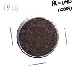 1910 Canada Large Cent AU-UNC (Corr)