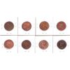 Image 2 : 1912-1920 Canada Large cent AU-UNC ( impaired). 1912,1913,1915,1916,1917,1918,1919 & 1920 coin conta