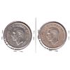 Image 2 : 2x 1938 Canada Silver Dollar  VF-EF/EF Condition (scratched/impaired). 2pcs