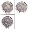 Image 2 : 1950 SWL, 1951 SWL & 1952 NWL Silver Dollar VF-EF or Better Condition.  Coins contain various imperf