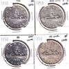 Image 1 : 1953 NSS, 1953 NSS SWL, 1953 SS  & 1953 SS SWL Silver Dollar  VF-EF or Better Condition (cleaned/scr