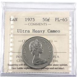 50-cent ICCS Certified PL-65 Ultra Heavy Cameo!