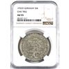 Image 1 : Germany 1932D Silver 5 Mark "Oak Tree" NGC Certified AU-55. A bright commemorative coin with an attr