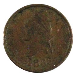 1863 United States Civil War Token "Our Country" in EF-AU.