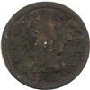 Image 1 : 1845 United States Large 1-cent in F-VF Condition (Some light corrosion)