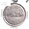 Image 1 : 1947 Maple Leafe Silver $1.00 in VF Condition. A nice Problem free midgrade coin for a desirable dat