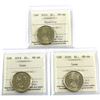 Image 1 : 2019 Canada $1 Equality, 2019 $1 Loon & 2020 $1 Loon ICCS Certified MS-66. 3pcs