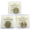 Image 2 : 2019 Canada $1 Equality, 2019 $1 Loon & 2020 $1 Loon ICCS Certified MS-66. 3pcs