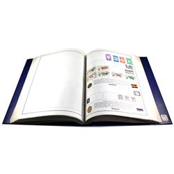 **Estate Lot of World Stamp Ambassador Album Binder Countries A-J. You will receive a very nice vari