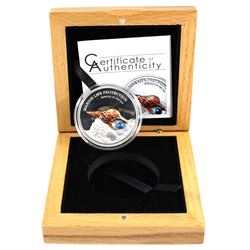 2016 Republic of Palau 1oz Silver Proof Miracle of the Sea $5 coin, part of the Marine Life Protecti