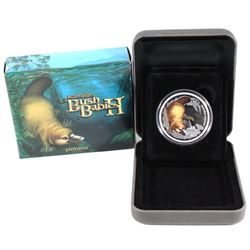 2013 Australia 50-cent Bush Babies II - Platypus 1/2oz Fine Silver Coin. (TAX Exempt)