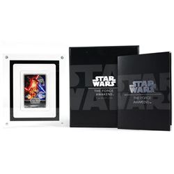 2019 Niue $2 Star Wars - The Force Awakens 1oz Fine Silver Coloured Bar. (TAX Exempt)
