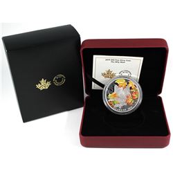 2019 Royal Canadian Mint $30 2oz Fine Silver "The Wily Wolf" #1347/4000. come with all original Min