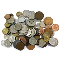 Group Lot of Miscellaneous World Coinage. You will receive 1.16lbs of coins.