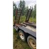 Image 3 : 1989 GORZN 20' T/A FLATBED TRAILER
