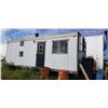 Image 2 : 24' TRI-AXEL OFFICE/JOB SITE TRAILER WITH CONTENT