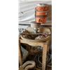 Image 1 : WOODEN FRAMED SINK/ PARTS WASHER