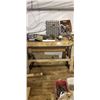 Image 1 : 3 1/2 WOODEN BENCH, PARTS BIN