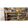 Image 1 : 8' WORK BENCH, MISC ITEMS