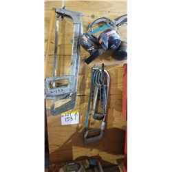 HAND SAW QTY3, MICRO HAND SAW QTY2, EAR MUFFS, HEADLAMP