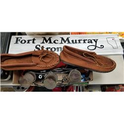 FORT MAC STRONG SIGN AND MISC LOT