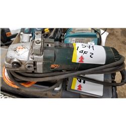 WALTER ANGLE GRINDER QTY 2