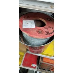 GALVANIZED STEEL CBLE AND DANBY BAR FRIDGE